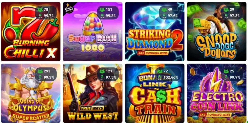 Βιβλιοθήκη παιχνιδιών 20Bet: Χιλιάδες slots, ρουλέτα, μπλακτζακ