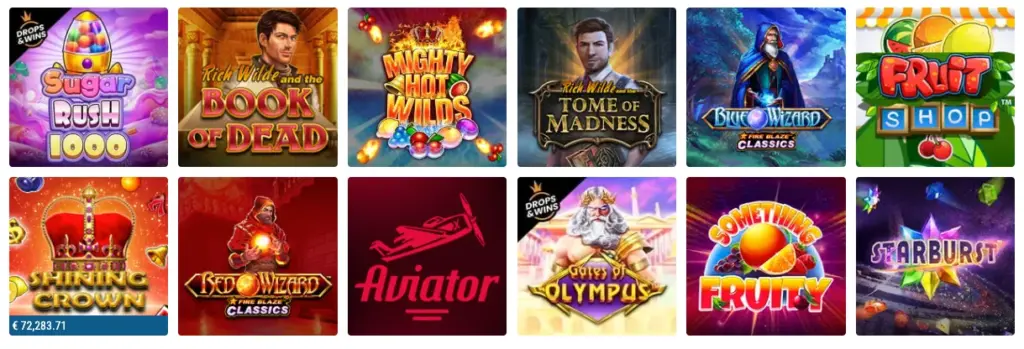 Παιχνίδια καζίνο και live casino